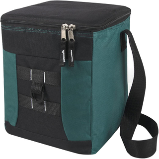 2022 Hot Selling Leakproof Green Insulated Can Cooler Bag Keeps 18 Cans Cold for Up to 24 Hours