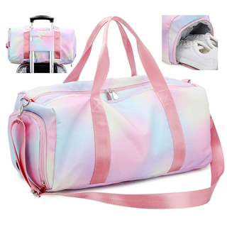 New Designer Weekender Women Travel Custom Duffel Bag with Shoe Compartment(EPZ-583)