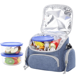 New Designer Leakproof Lunch Box Soft Insulated Cooler Tote Bag for Women Girls(EPZ-425)
