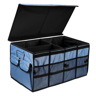 Factory Direct Portable Multi Compartments Foldable Car Trunk Organizer(EPZ-184)