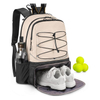 New Design Large Tennis Backpack with Ventilated Shoe Compartment and Insulated Pocket