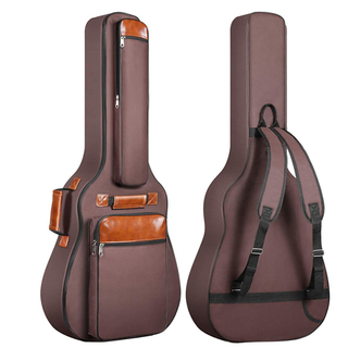 High Quality 40 41 42 Inches 6 Pockets Guitar Case Waterproof Designer Guitar Bag (EPZ-186)