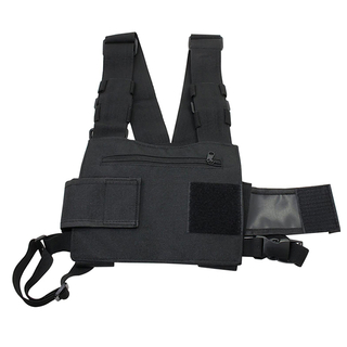 Hot Sell Front Pack Pouch Chest Rig Radio for Two Way Radio Walkie Talkie(EPZ-236)