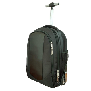 Custom Business Travel Backpack Luggage Trolley Bags with Wheels (EP-SB193)