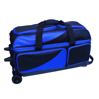 New Style Sport Tote Trolley Roller Bowling 3 Ball Bag with Wheels (EP-SB174)