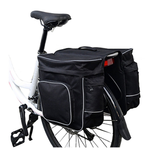 Cheap Custom Logo Bike Pannier Trunk Basket Back Seat Shelf Pouch Cycling Bicycle Rack Bag (EPJ-SB080)
