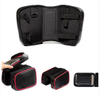 Front Bicycle Bag Waterproof Cycling Bike Frame Tube Bag Double Pouch Cycling Bags for 6.2inch Cell Phone Smartphone Case