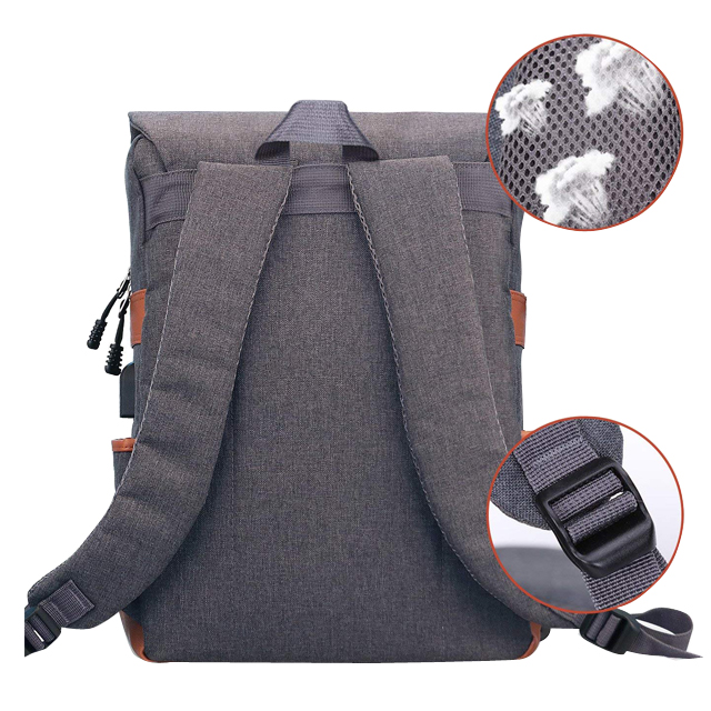 The Anti-Theft Backpack With Rain Cover ( FP-181033 )