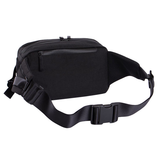 The Black Hybrid Waist Bag (FP-181217)