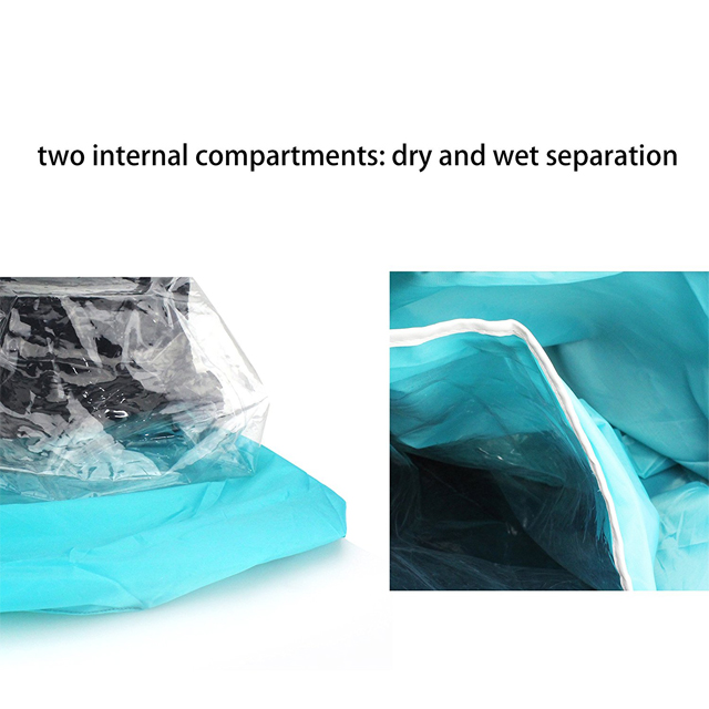Portable Water Repellency Gym Swim Pool Drawstring Bag(FP-180843)