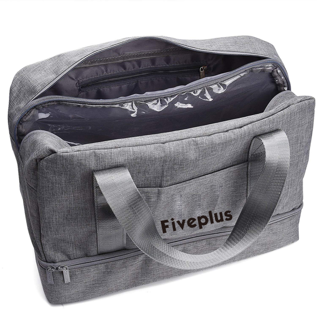 Dry Wet Depart Beach Portable Travel Tote Bag (FP-180845)