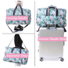 Amazon Hot Selling Large Cute Foldable Sublimation Duffle Bag for Travel(EPZ-487)