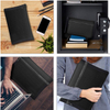 High Quality Two Pockets Waterproof Fireproof Money Bag for Documents Cash(EPZ-297)