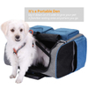 Amazon Hot Selling Durable Portable Cat Luggage Bag Pet Rolling Carrier(EPZ-303)