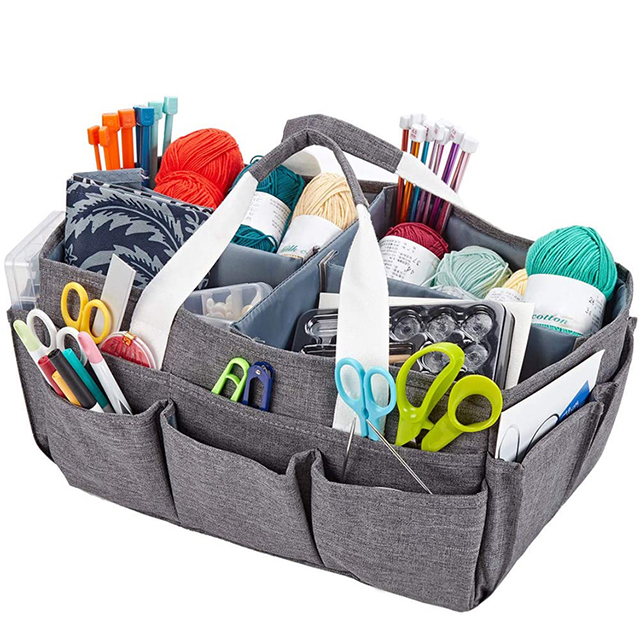 Factory Direct Craft Supplies Caddy with Handles for Sewing Accessories(EPZ-530)