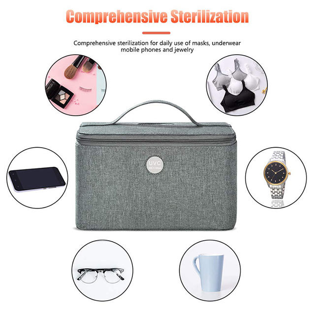 New Product LED U-V Cleaner UVC Light Sterilizer Portable Bag for Beauty Tools(EPZ-132)