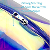 Hot Sell Clear Cosmetic Pouch Toiletry Organizer Holographic Cosmetic Bag(EPZ-039)