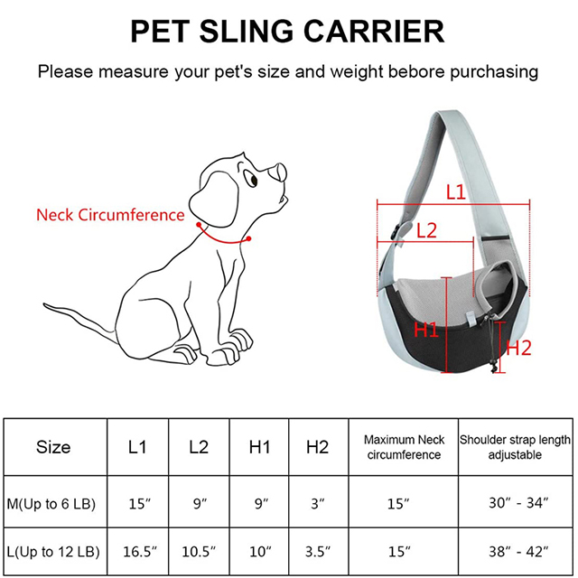 New Designer Breathable Travelling Pet Hands-Free Pet Sling Mesh Pet Carrier(EPZ-647)