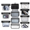 Amazon Hot Selling Leak Proof Detachable Compartment Mens Toiletry Bag(EPZ-221)