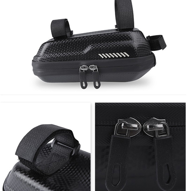 High Quality Waterproof Bike Top Tube Bag Bicycle Frame Bag with Double Zipper(EPZ-400)
