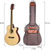 High Quality 40 41 42 Inches 6 Pockets Guitar Case Waterproof Designer Guitar Bag (EPZ-186)