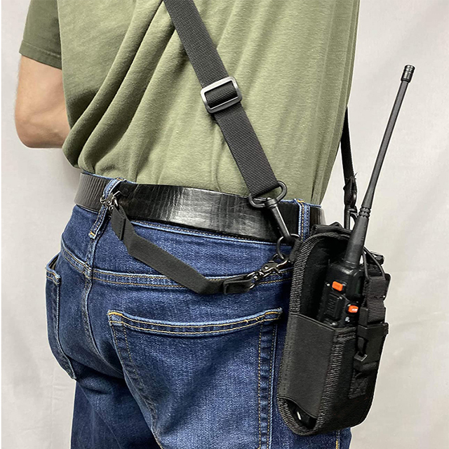 Hot Sell Radio Strap Firefighter EMS EMT Shoulder Holder Radio Shoulder Strap(EPZ-243)