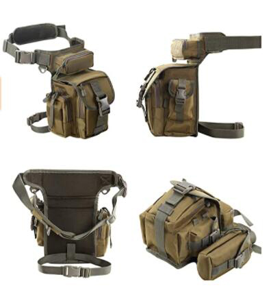 Hot Selling Outdoor Tactical Utility Waist Pack Leg Pouch Thigh Bag for Hunting Hiking Fishing