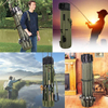 Promotional Durable Canvas Fishing Rod And Reel Storage Bag For Fishing Enthusiasts