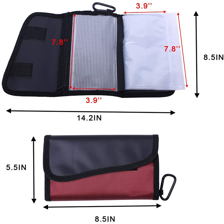 High Design Small Solf Water-resistant Tactical Fishing Bait Bag Lure Storage Bag
