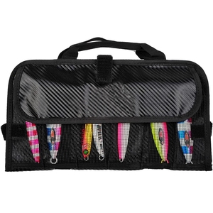 Hot Sell PVC Mesh Fishing Lure Bag Fish Tackle Trolling Lures Fishing Lure Bags