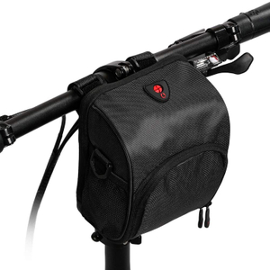 Hot Sale Black Durable Material Water-resistant E Scooter Bag Professional Bike Handlebar Bag