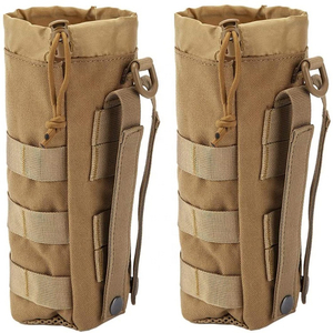 New Updating Durable Small Tactical Drawstring Outdoor Hunting Water Bottle Holder Pouch Bag