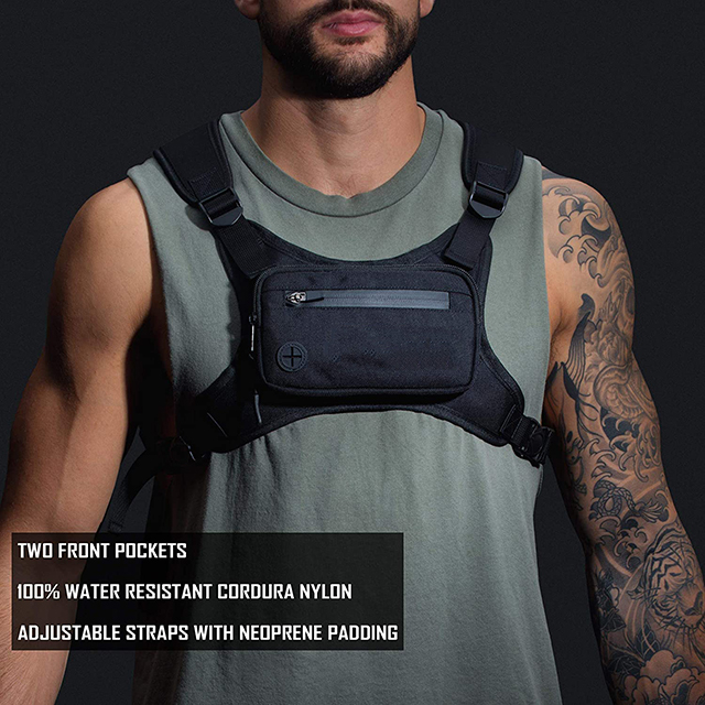  Running Pack For Workouts Running Phone Holder With Extra Storage Lightweight Chest bag
