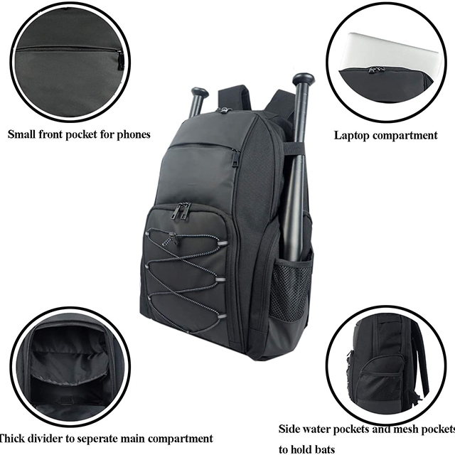 Baseball Softball Bat Backpack Basketball Backpack Tennis Badminton Racket Backpack Soccer Backpack Bags 