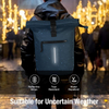 New Designed Waterproof Roll top Laptop Backpack with Molle System for Travel