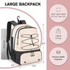 New Design Large Tennis Backpack with Ventilated Shoe Compartment and Insulated Pocket