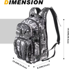 Waterproof Lightweight Scratch Resistant Tackle Bag Fishing with Rod Holder