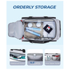 35L Three in One Design Waterproof Sports Travel Duffel Bag with Shoe Compartment