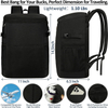 Insulated Backpack Large Capacity Leakproof Cooler Bag with Multiple Pockets for Camping Hiking Beach Picnic Travel