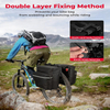 Waterproof Upgraded Large Capacity cycle Pannier Bag with Rain Cover for Touring Traveling Commuting Outdoor Adventure