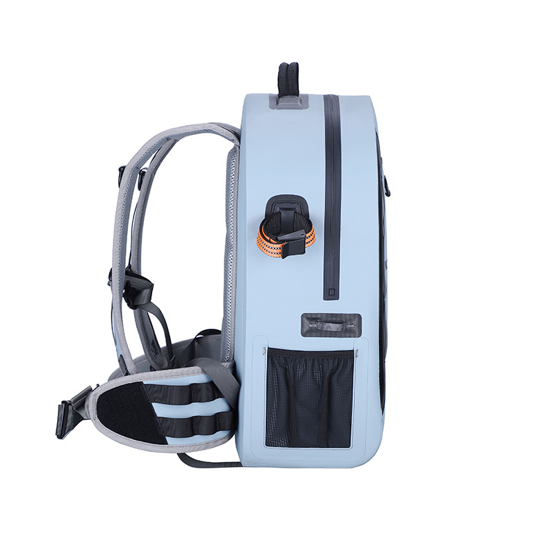 Waterproof Backpack with Airtight Zipper 840D Large Capacity TPU Outdoor Waterproof Lure Fishing Bag