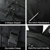 Durable 1000D Waterproof Polyester Tactical Fishing Tackle Backpack with MOLLE System Organized for Outdoor Gear Storage 