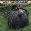Large Capacity Water-Resistant Motorcycle Helmet Bag with Shoulder Strap for Racing Travel Storage Outdoor Motorbike Protection