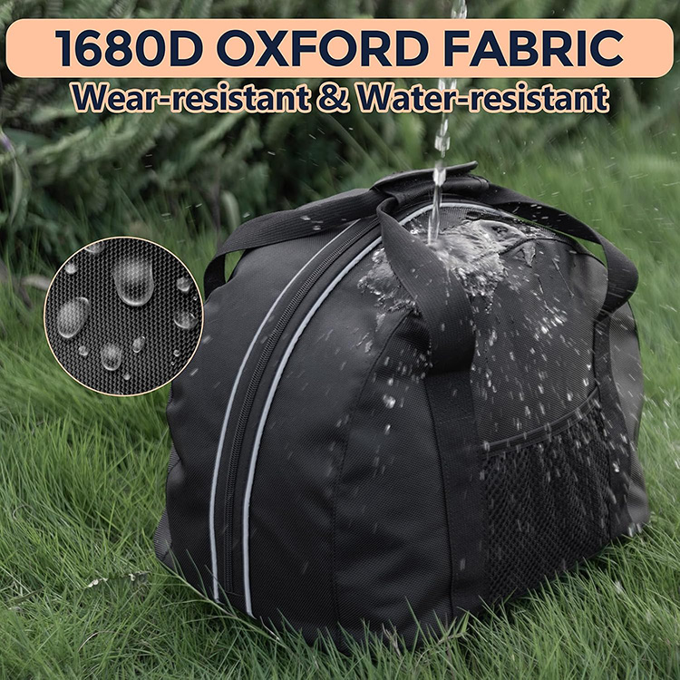 Large Capacity Water-Resistant Motorcycle Helmet Bag with Shoulder Strap for Racing Travel Storage Outdoor Motorbike Protection