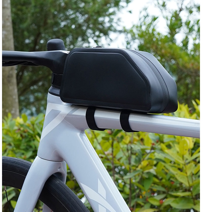 Bicycle Tube Bag, Highway Bike Beam Front Cover, Mountain Bike Waterproof Front Beam Cover, Bicycle Portable Storage Bag