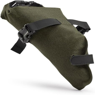 Waterproof Roll-Top Large Capacity Bike Saddle Bag with Quick Release Mount for Bikepacking Touring Cycling Adventure