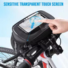 Insulated Hard Polyester Shell Waterproof Bicycle Handlebar Bag with Quick Release Mount for Cycling Picnic & Touring