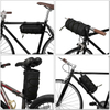 Waterproof Reflective Bike Handlebar Bag with Detachable Shoulder Strap for Road Mountain Cycling Commuting Travel