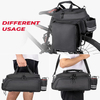 Waterproof Large Capacity Bike Pannier Bag with High-Frequency Welding for Shopping Commuting Touring Outdoor Travel