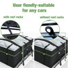 Hot Sell Durable 19 Cubic Feet Waterproof Rooftop Cargo Carrier Car Roof Bags(EPZ-506)